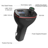 Rock B300 Wireless Bluetooth V4.2 FM Transmitter Radio Adapter Car Charger, With Dual USB Output & Hand-Free Calling, Music Player Support USB Flash Drive & U Disk, Compatible with IOS & Android