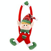 Christmas Decoration Fairy Curtain Buckle Door Hanging(Red)