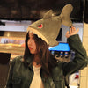 Funny Shark Shape Hat Plush Hat, Size: One Size(Will Not Move)