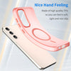 For Samsung Galaxy S23+ 5G MagSafe Frosted Translucent TPU + PC Full Coverage Phone Case(Red)