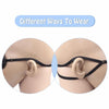Children Silk Blackout Eye Mask Strabismus Correction Covering Eye Patch(Navy Blue)