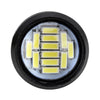 2 PCS 2W Car Auto Eagle Eyes Fog Light Turn Light with 12 SMD-4014 LED Lamps, DC 12V Cable Length: 55cm(White Light)