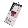 LZ-023 18W QC 3.0 USB Portable Travel Charger + 3A USB to 8 Pin Data Cable, US Plug(White)