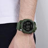 SYNOKE 9002 Men Outdoor Waterproof Sports Watch Multifunctional Luminous Digital Watch(Black)