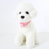 Handmade Pearl Flower Cat & Small Dog Bow Tie Collar (S, 17-32cm)