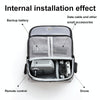 For DJI Mini 4 Pro Baona BN-H016 Portable Waterproof Crossbody Drones Storage Bag(Grey)