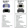 ANBERNIC RG ARC-S Handheld Game Console 4-Inch IPS Screen Linux System Portable Video Arcade 256G(Transparent Blue)