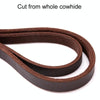 Cowhide Leather Dog Leash 150cm | Bronze Hook | Training Lead