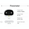 RF-V43 GPS Pet Tracker - 4G Waterproof Location Collar (Black)