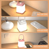 LED Smart Bedside Night Light Portable Lantern with Wireless Charging Function (White)