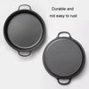 31cm Cast Iron Cooking Pot Wok Nonstick Frying Pan Restaurant Kitchen Skillet Camping Cooker