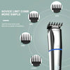 MARSKE 6 In 1 Hair Clipper Grooming Set Rechargeable Razor Carving Nose Hair Trimmer US Plug