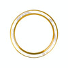 Car Engine Start Key Push Button Ring Trim Aluminum Alloy Sticker Decoration for Audi(Gold)