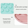 Silicone Lick Mat, Pink, Slow Feeder for Cats & Dogs