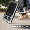 For iPhone 11 Pro Shockproof Waterproof Dust-proof Metal + Silicone Protective Case with Holder(Silver)