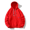 Men Lose Solid Color Sweatshirt, Color: Red(M)