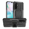 For Samsung Galaxy A26 5G Tire Texture TPU + PC Phone Case with Holder(Black)