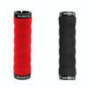 MEROCA Mountain Bike Anti-slip Shock Absorber Riding Grip Cover, Style: Bilateral Lock Sponge ME30 Red