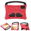 For Samsung Galaxy Tab S8 Boxing Series Kickstand EVA Shockproof Tablet Case with Shoulder Strap(Red Black)