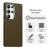 For Samsung Galaxy S25 Ultra 5G Carbon Fiber Series IMD Phone Case(Brown)