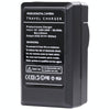 Digital Camera Battery Charger for JVC V808/ V815/ V823(Black)