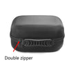 2 PCS HIFI Wire-Controlled On-Ear Headset Bag For Denon AH-MM200(Black)