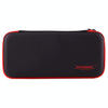 DOBE For Nintendo Switch Game Console Travel Carrying Storage Box Zipper Protective Bag Holder Shell, Size: 26.0 x 12.5 x 4.0cm(Black + Red)