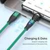 ENKAY PD60W Type-C to Type-C / 8 Pin Magnetic 540 Degrees Rotating Fast Charging Cable, Length:1m(Black)