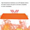 For Blackstone Grill 22 Inch Silicone Cover BBQ Protective Cleaning Pad(Black)