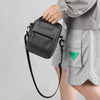 WEPOWER Simple Men Messenger Bag Can Wear Belt Hanging Bag Handheld Shoulder Bag(Grey)