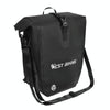 WEST BIKING 25L Mountain Bike Shelf Waterproof Reflective Camel Bag(Black)