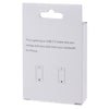 50 PCS Exquisite Carton Packaging for 8pin USB Data Cable(White)