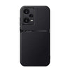 For Redmi Note 12 Pro 5G Global Litchi Leather Magnetic Full Coverage Shockproof Phone Case(Black)