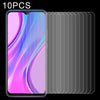For Xiaomi Redmi 9 (India) 10 PCS 0.26mm 9H 2.5D Tempered Glass Film