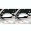 Car Carbon Fiber S Line Pattern Rearview Mirror Anti-collision Sticker for Audi TT, Left and Right Drive Universal