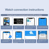 T12Pro 1.85-inch IP67 Waterproof Sports Health Monitoring Bluetooth Call Smart Watch(Black)