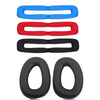 2 PCS Headphone Sleeve Cover for Sennheiser GSP300 GSP370 GSP350,Style: Red Head Beam