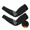 WEST BIKING Winter Riding Warm Plus Fleece Sleeve Outdoor Sports Cold Sleeve, Size: L(Dark Grey)