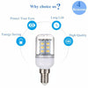 E14 2.5W 24 LEDs SMD 5730 LED Corn Light Bulb, AC 12-24V(Warm White)