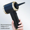 Car Vacuum Cleaner Vacuum Blower Dual Purpose Wireless Mini Vacuum Cleaner(White Silver)