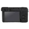 For Sony ILCE-6700 / A6700 Litchi Texture Soft Silicone Protective Case(Black)