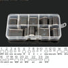 24 Holes Shaped Style Hole Hollow Punch Cutter Set Punching Tool for Leather Belt Phone Holster