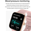 T20 1.96 inch IP67 Waterproof Silicone Band Smart Watch, Supports Dual-mode Bluetooth Call / Heart Rate Monitoring(Pink)