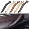 Car Right Side Inside Doors Handle Pull Trim Cover for BMW X5 / X6, Left Driving (Beige)