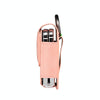 Folding Screen Mobile Phone Waist Hanging Universal Clutch Bag(Pink)