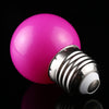 10 PCS 2W E27 2835 SMD Home Decoration LED Light Bulbs, DC 24V (Purple Light)