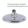 8 inch Bathroom Showerhead Overhead Spray Plastic Bathroom Rooftop Nozzle