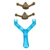 Catapult Poop Slingshot Toys Kids Tricky Novelty Toys Stress Relief Gift, Style: Brown Poop Blue Handle