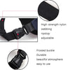 FUXI Pockets Casual Travel Cashier Messenger Chest Bag(Y002 Black)