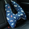 55x66cm Children Car Seat Belt Prevent Neck Strangulation Sleeping Pillow(Astronaut)